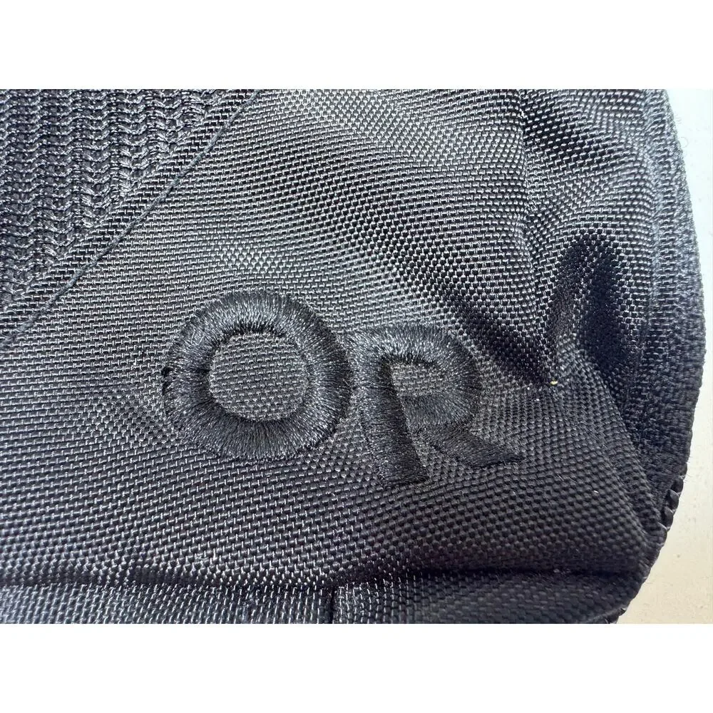 Outdoor Research Zippered Small Black Mesh Toiletry Bag 8X6 Travel